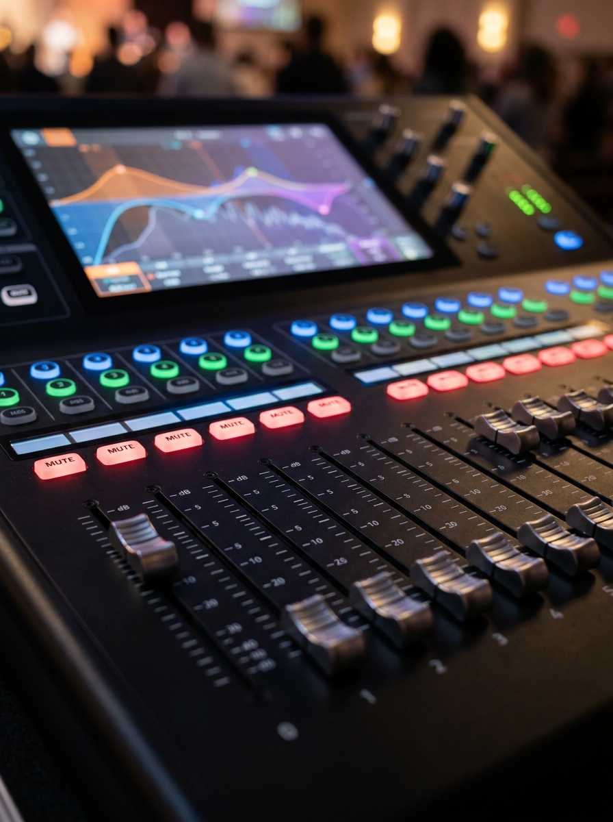 Professional digital console — AV Vikings Miami